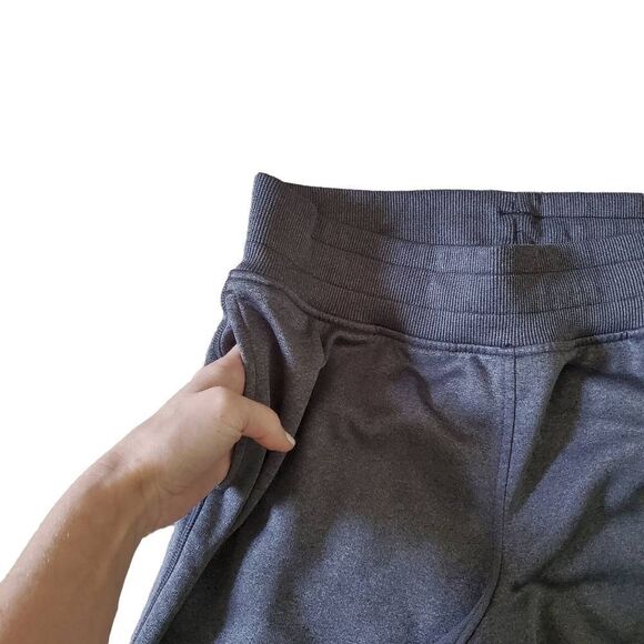 Under Armour Semi-fitted Gray Sweatpants 100% Polyester Women's Size Medium - Picture 4 of 6